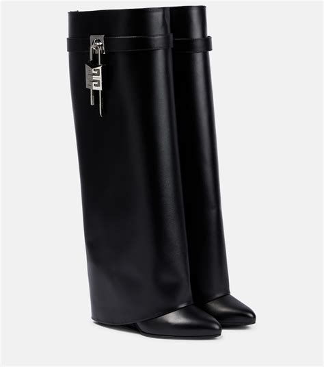 givenchy over the knee sock boots replica|givenchy shark lock boot dupe.